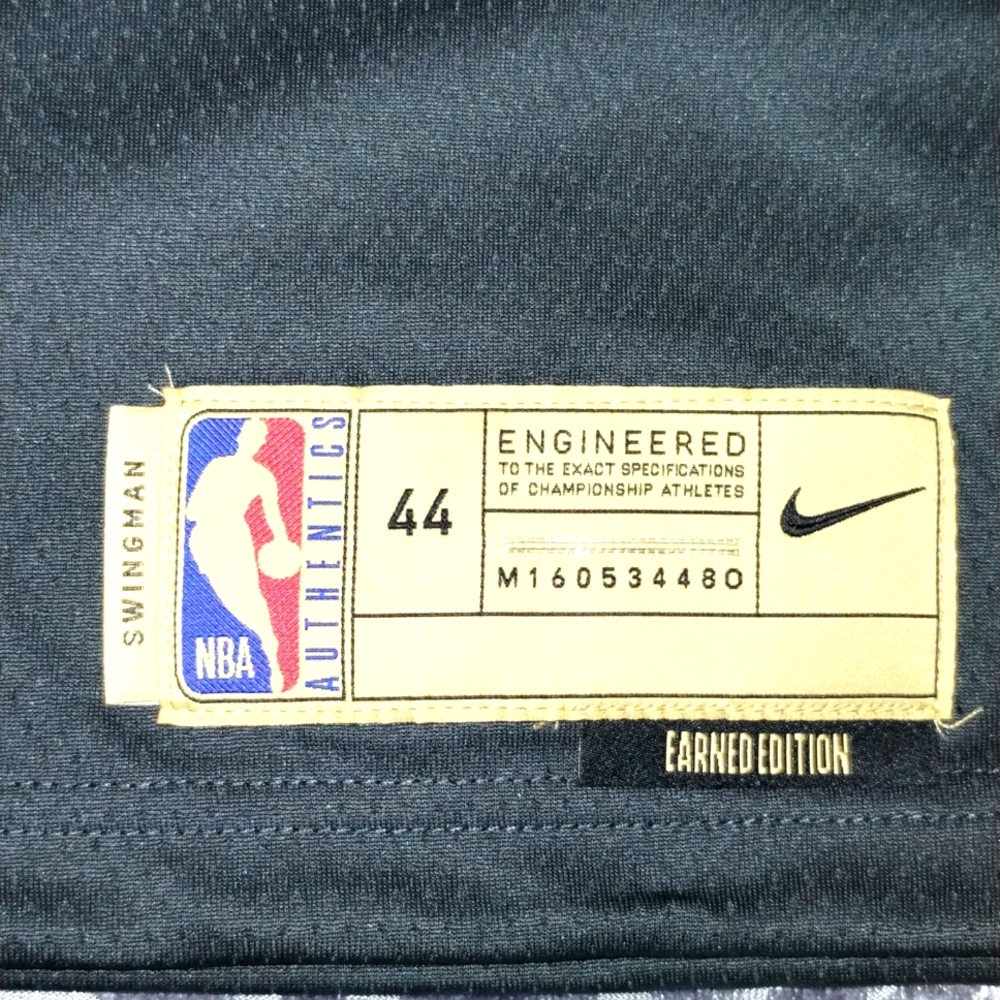 Nike NBA LA Lakers Lebron James (Swingman Earned Ed. Jersey-Men Sz 44-Med) NEW!! - Picture 5 of 7